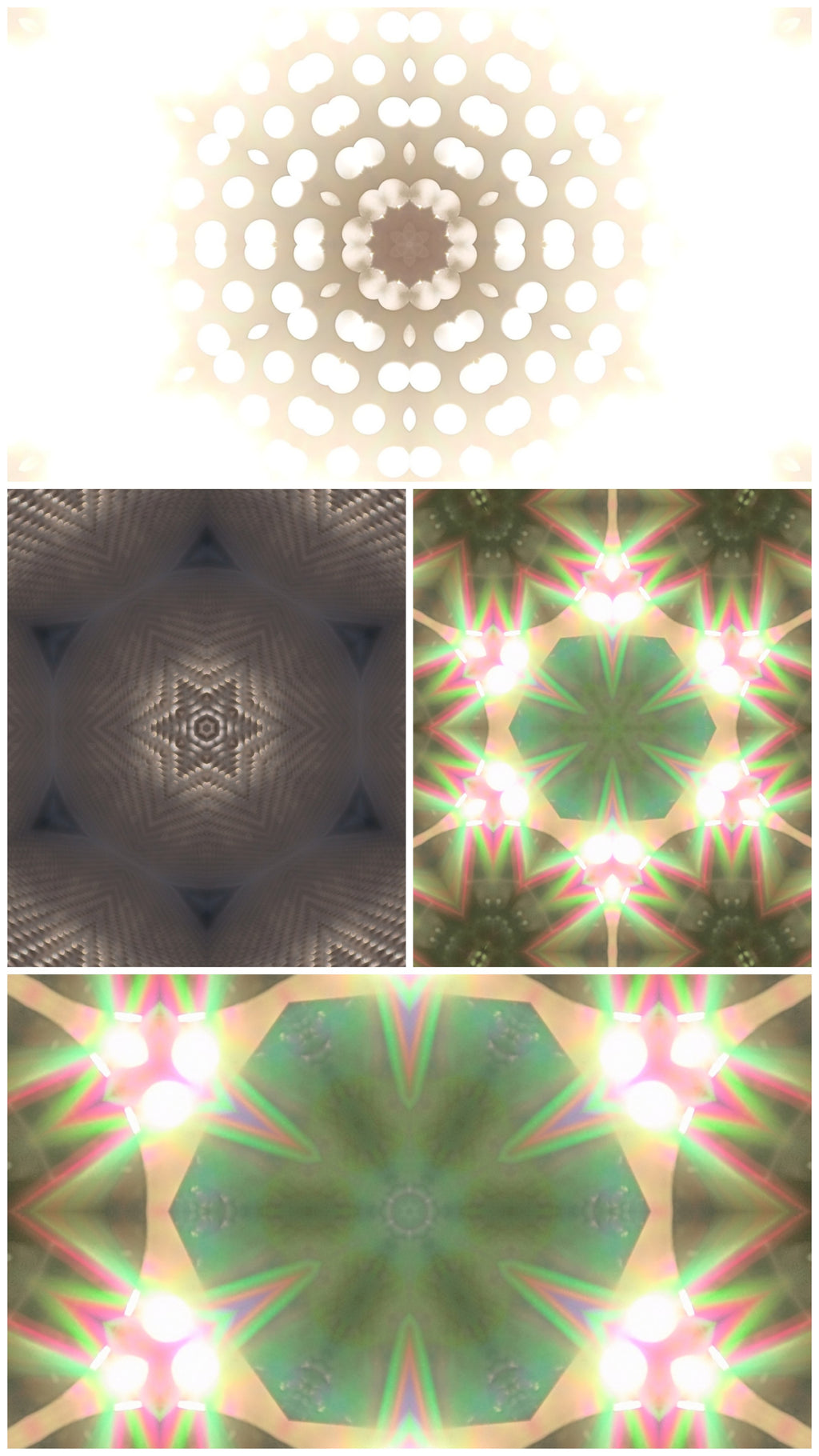 Blue Cobalt Mandala – Kaleidoscope Art Print by Kyle Dean Kennedy