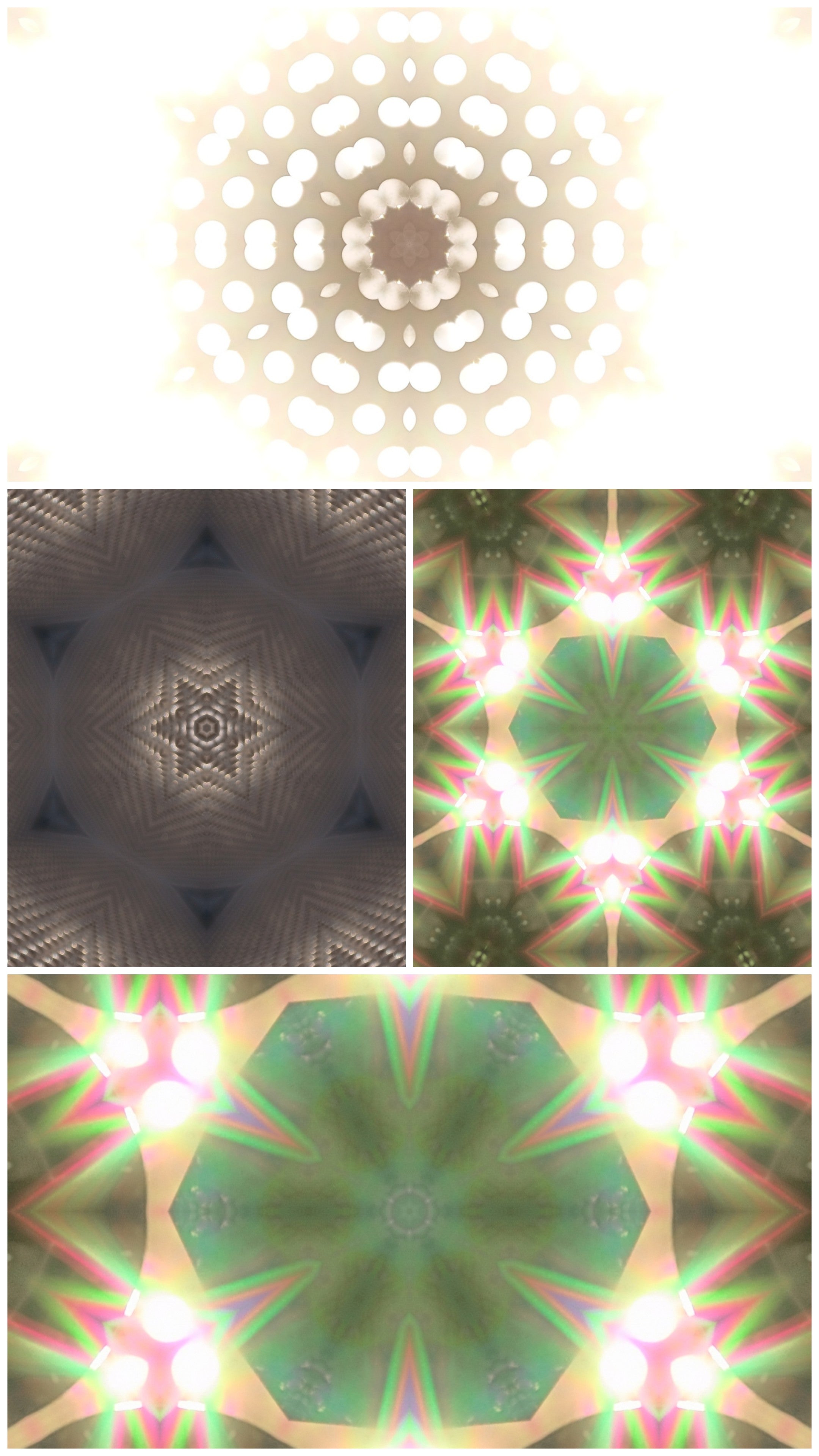 Blue Cobalt Mandala – Kaleidoscope Art Print by Kyle Dean Kennedy